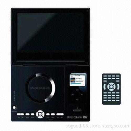 Portable DVD Player with DVB-T Receiver and LED Display Indicator